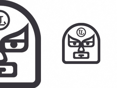 Luchador character graphic design icon luchador vector