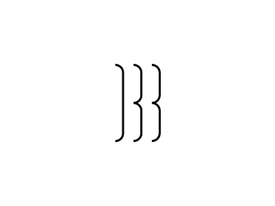 BB Monogram branding design graphic design graphic design logo mark monogram type typography vector