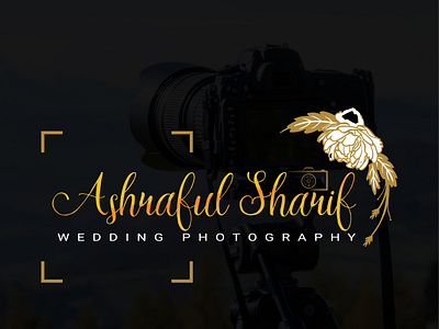 wedding photography logo design