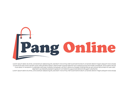 Clothing brand online shopping logo design