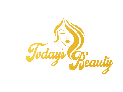 beauty flat modern minimal logo design