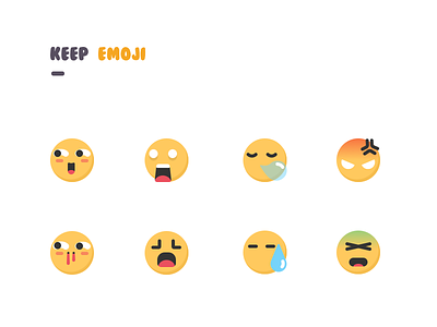 Keep Emoji emoji；sketch