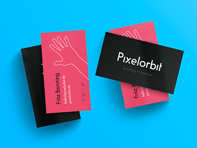 buisness card ~ Pixelorbit branding buisness card corporate design corporate identity