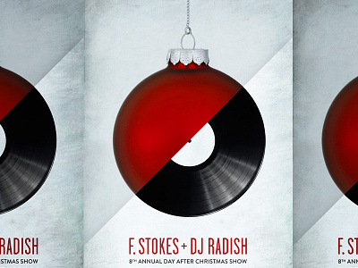 Holiday Hip Hop Poster christmas f. stokes gig poster hip hop holiday music poster rap record