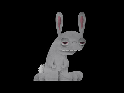 Guy Rabbit bunny character design illustration rabbit