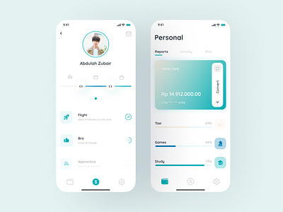 UI Design - The Smart Pay Mobile Application app design mobile ui ui ux