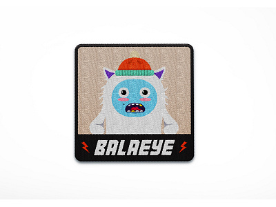 Balaeye-4 design flat icon illustration