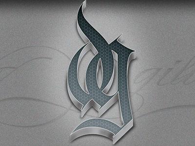 Playing with the new logo 3d illustrator logo photoshop typography