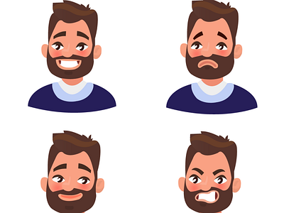 Man character big brother schoool character emoji emotions illustration illustrator man stiker vector емоции мужчина персонаж стикер стікер чоловік