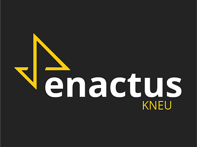 Enactus logo branding business enactus illustration illustrator logo social vector