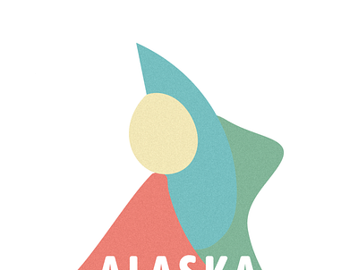 alaska branding design flat icon illustration illustrator logo logotype minimal