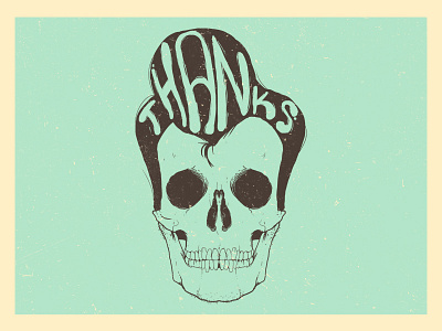 My First Shot! debut draw hand illustration lettering oldschool punk rockabilly skull