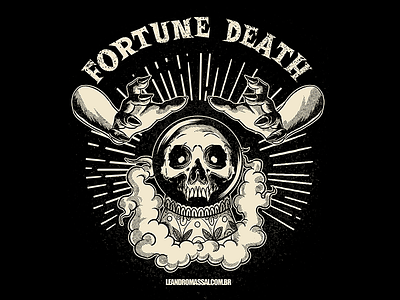 Fortune Death - SOLD! - artworkforsale designforsale tshirt