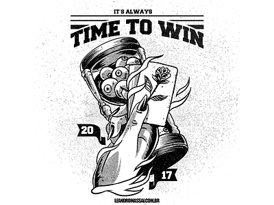 It's Always Time to Win - SOLD! - artworkforsale designforsale tshirt