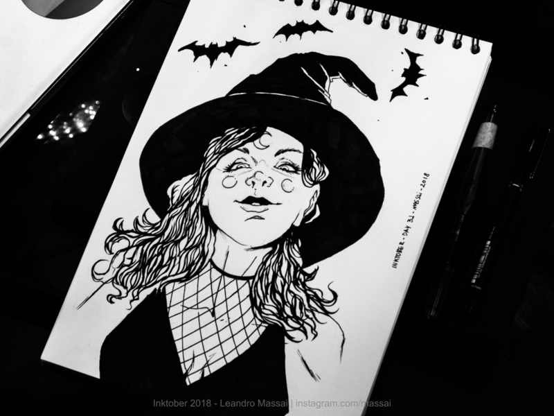 My Inktober Last Day By Massai On Dribbble