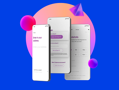 ELGAS app app design apple design illustration logo mobile mobile app mobile app design ui