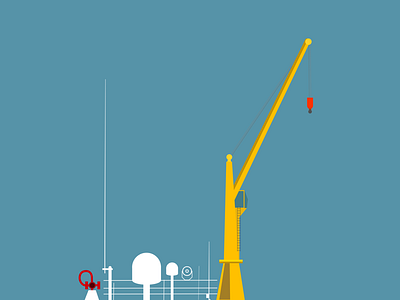Vector crane doodle vector affinity crane