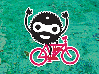 Gearhead goes cycling! bike gearhead sticker summer