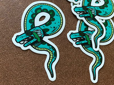 Round tooth snake stickers stickers snake