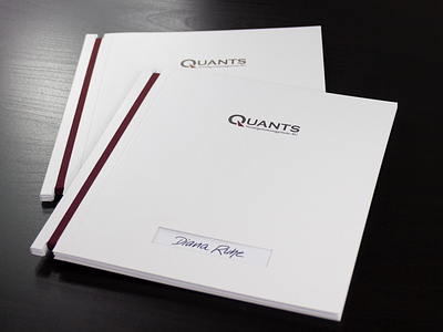 Brochure Design - Quants