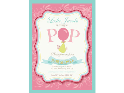 Baby Shower Invitation baby invitation shower