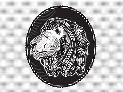 Etched Lion