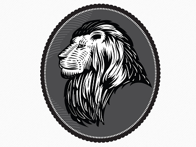 Etched Lion