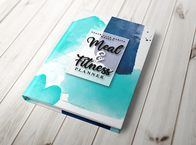 Meal and Fitness Planner Book art book book mockups branding fitness planner journal meal planner notebook planner planners