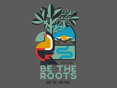 Be the Roots avian bird brasil brazil forest jungle mountain river sun toucan tree type