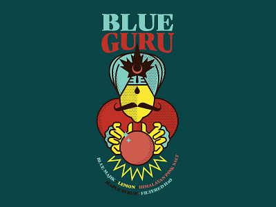 Blue Guru Cold Pressed Juice fruit genie guru juice leaf lemon maple salt sikh