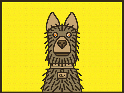Isle of Dogs Wes Anderson Rex