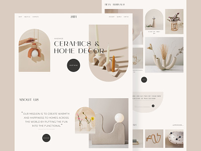 Ceramics website e-commerce