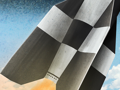 V2 Rocket Preview Illustration digital painting illustration rocket shading texture v2