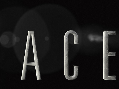 Space Title Preview black white noir space texture typography