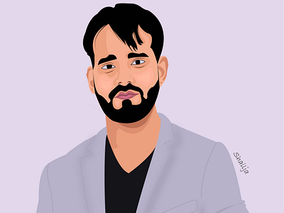 vector potrait by Shailja Mishra on Dribbble