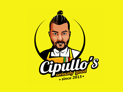 Cipullo's Logo adobe illustrator branding design graphic design illustrator logo logo design mascot logo vector