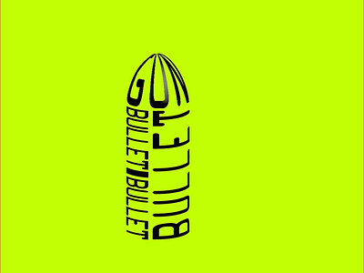bullet wrd illiustration design illustration logo typography