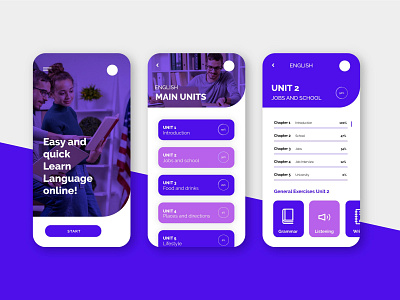 Language learning App deisgn