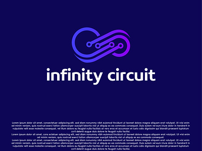 Minimal Infinity circuit logo