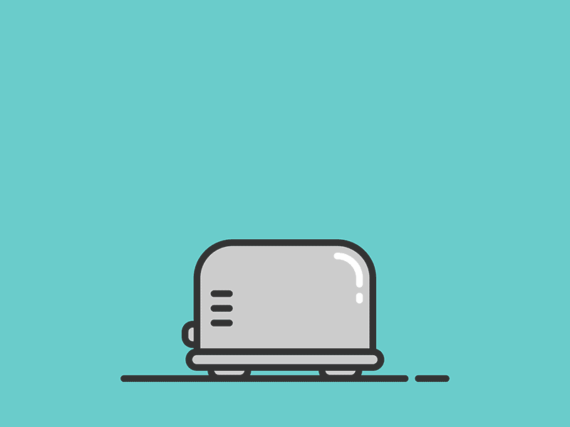 Hello Dribbble ball dribbble first gif hello illustration motion graphics toaster