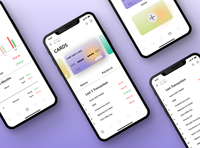 Banking App Redesign adobexd app design figma figmadesign ui uidesign ux