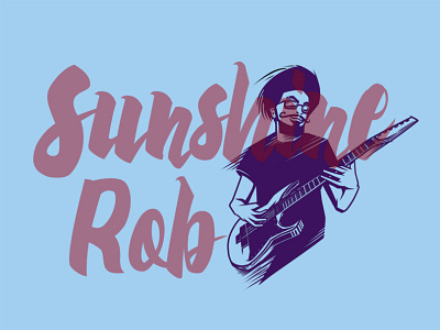 Sunshine Rob - Identity design branding design icon illustration logo vector