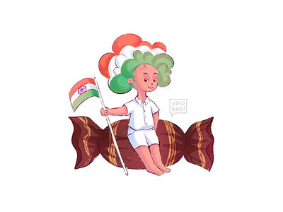 Happy Republic Day 2021 🇮🇳 #india boy childrens book childrens illustration cute cute illustration doodle doodle art kidlit kidlit art kids illustration vinosasi