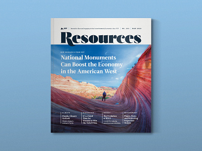 Resources Magazine Redesign climate change cover data visualisation data visualization editorial energy environment infographic magazine redesign research science spread