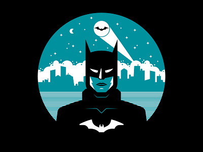 The Batman bag batman cinema city dc film movie super hero symbol vector