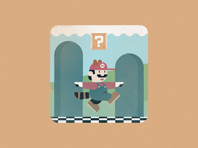 Mario! game mario nes nintendo racoon mario retro super mario vintage