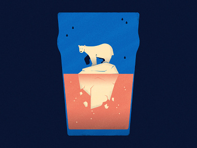 No 18 - Climate change to cause 'dramatic' beer shortages animal bear beer climate change drink editorial glass ice iceberg polar bear science vectober wildlife