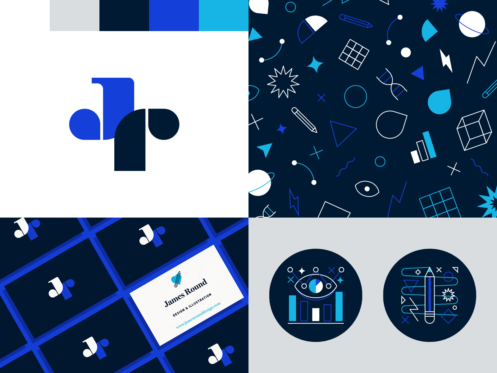 Personal Branding by James Round on Dribbble