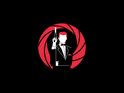 The Name's Bond.... bond film gun james bond man movie spy suit thriller tuxedo