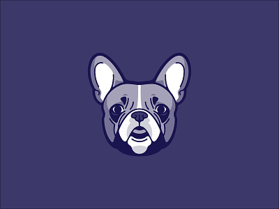 Frenchie! animal cute dog dribbble ears french bulldog frenchie puppy weekly warm up